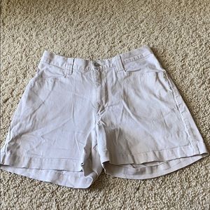Tan shorts size 4